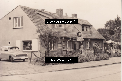 Ostseebad Zingst Mappe in s/w vom Jahrgang 1963 B 8/63, HO-Gaststätte Fischerklause. Altes Foto mit Ansicht Sammlung