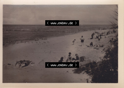 Gemeinde Insel Poel 1955 Poel, Schwarzer Busch, Strand. Alte Fotos mit Ansichten Sammlung