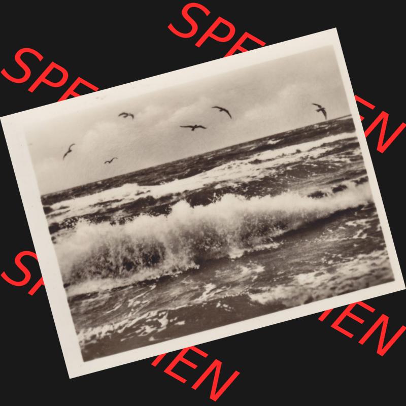 Altes Foto aus DDR Bezirk Rostock, Kreis Wolgast, Seebad Heringsdorf 1955, Wellenzauber. Altes Foto der DDR Bezirk Rostock, Kreis Wolgast, Insel Usedom, Seebad... Sammlung