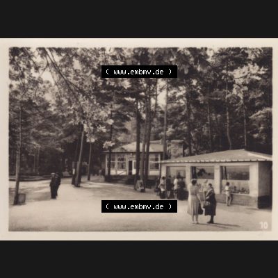 Alte Foto-Ansicht DDR Bezirk Rostock, Kreis Wolgast, Insel Usedom Ostseebad Koserow 1956, 10. Promenade. Altes Foto der DDR Bezirk Rostock, Kreis Wolgast, Insel... Sammlung