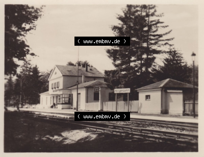 Ostseebad Heiligendamm, (10 Echte Fotos), von ~1956, Bahnhof Sammlung