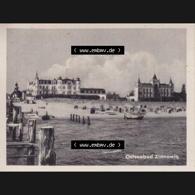 Altes Foto vom DDR Bezirk Rostock, Kreis Wolgast, Ostseebad Zinnowitz 1956, Zinnowitzer Strand. Alte Foto-Ansichten der DDR Bezirk Rostock, Kreis Bad Wolgast, Insel... Sammlung