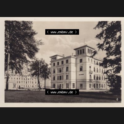 Altes Foto DDR Bezirk Rostock, Kreis Bad Doberan, Ostseebad Heiligendamm, 10 Aufnahmen für den Fotofreund 1953, 6. Haus Berlin. Alte Foto Ansichten der DDR Bezirk... Sammlung