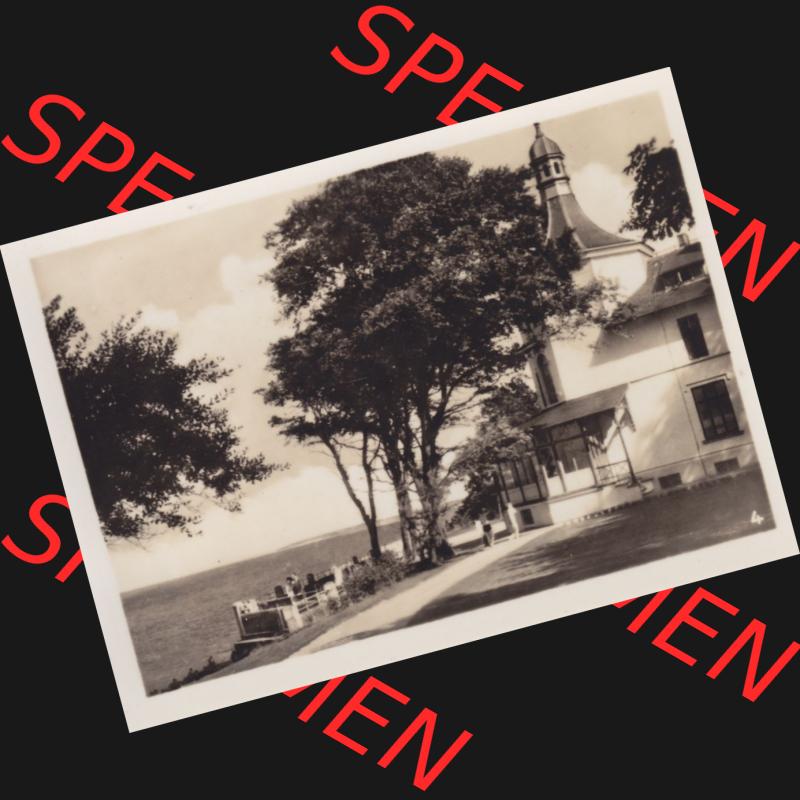 Altes Foto DDR Bezirk Rostock, Kreis Bad Doberan, Ostseebad Heiligendamm, 10 Aufnahmen für den Fotofreund 1953, 4. Haus Weimar. Alte Foto Ansichten der DDR Bezirk... Sammlung