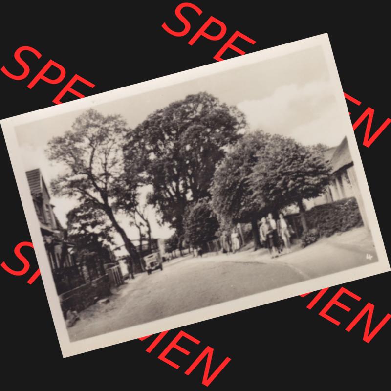 Alte Foto-Ansicht DDR Bezirk Rostock, Kreis Wolgast, Insel Usedom Ostseebad Koserow 1956, 4. Hauptstraße. Altes Foto der DDR Bezirk Rostock, Kreis Wolgast,... Sammlung