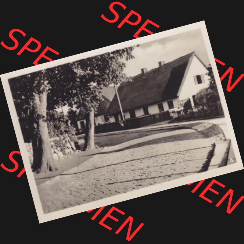Alte Foto-Ansicht DDR Bezirk Rostock, Kreis Wolgast, Insel Usedom Ostseebad Koserow 1956, 5. Dorfstraße. Altes Foto der DDR Bezirk Rostock, Kreis Wolgast,... Sammlung