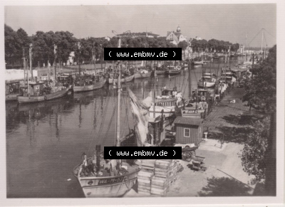 Warnemünde, 10 Fotos von Wolfhard Eschenburg 1962, Unbezeichnetes Foto 2 Sammlung