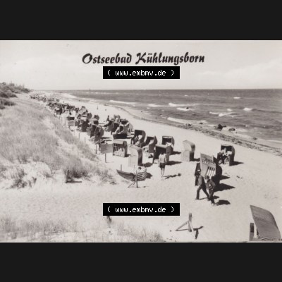 Alte Foto-Ansichten DDR Bezirk Rostock, Kreis Bad Doberan, Ostseebad Kühlungsborn Strand am Zeltplatz. Altes Foto der DDR Bezirk Rostock, Kreis Bad Doberan, Ostseebad... Sammlung