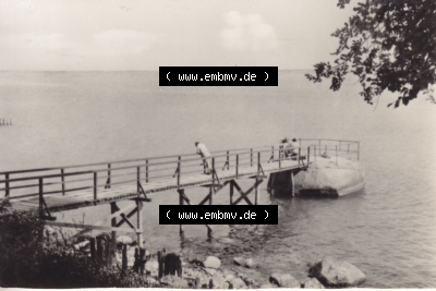 Sassnitz Stubbenkammer 1961: Klein-Helgoland. Altes Foto Sammlung