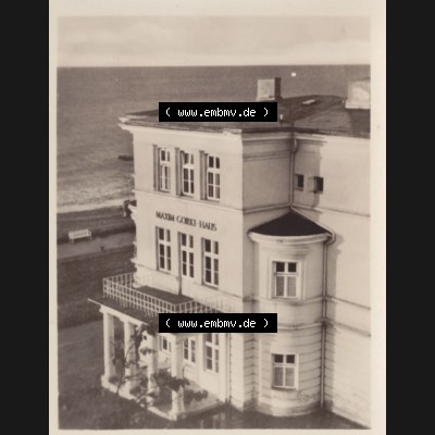 Alte Foto-Ansicht DDR Bezirk Rostock, Kreis Bad Doberan, Ostseebad Heiligendamm, (10 Echte Fotos), von ~1956, Maxim-Gorki-Haus, SVK-Heim. Alte Foto... Sammlung