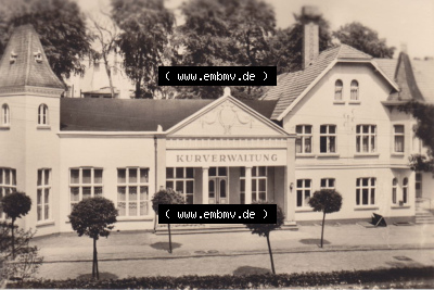 Ostseebad Sellin 1963, 5. Sellin (Rügen), Kurverwaltung in Ansichten K 3912. Foto aus DDR-Zeiten Sammlung