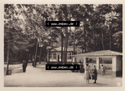Alte Foto-Ansicht DDR Bezirk Rostock, Kreis Wolgast, Insel Usedom Ostseebad Koserow 1956, 10. Promenade. Altes Foto der DDR Bezirk... Sammlung