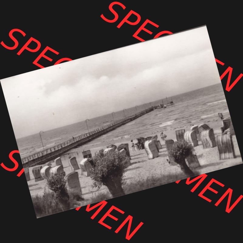 Alte Ansichten-Foto DDR Bezirk Rostock, Kreis Greifswald Ostseebad Lubmin in s/w 1966, 1. Ostseebad Lubmin, P 1-66 IV-14-45 N 6150. DDR Bezirk Rostock, Kreis Greifswald,... Sammlung
