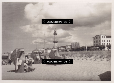 Warnemünde, 10 Fotos von Wolfhard Eschenburg 1962, Unbezeichnetes Foto 5 Sammlung
