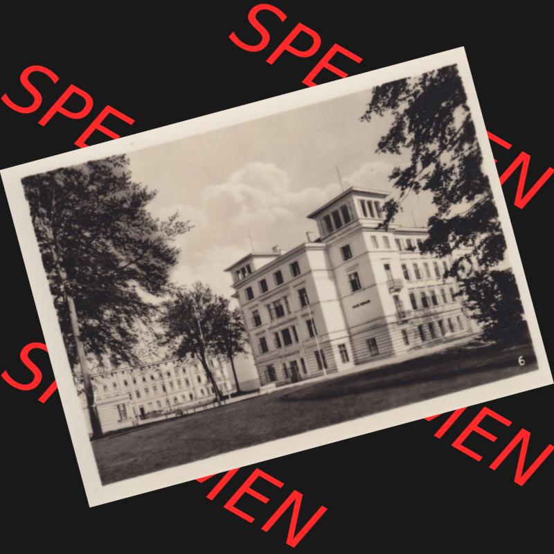 Altes Foto DDR Bezirk Rostock, Kreis Bad Doberan, Ostseebad Heiligendamm, 10 Aufnahmen für den Fotofreund 1953, 6. Haus Berlin. Alte Foto Ansichten der DDR Bezirk... Sammlung