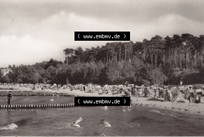 Ostseebad Lubmin in s/w 1966, 4. Ostseebad Lubmin, P 1-66 IV-14-45 N 2757, Heldge-Verlag KG, Köthen/Anhalt Sammlung