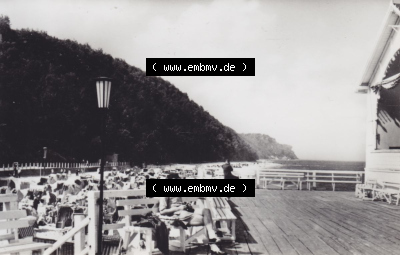Foto-Ansicht DDR Bezirk Rostock, Kreis Rügen, Ostseebad Sellin 1959, Mit auf dem Foto unbeschriebenen Motiv (0003). Foto vom... Sammlung