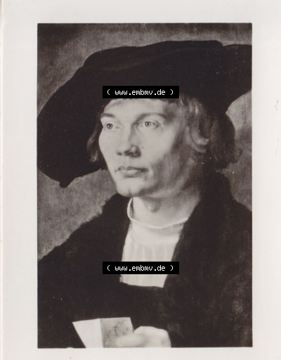Gemälde 1972, Bildnis eines jungen Mannes Albrecht Dürer Sammlung