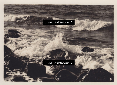 Altes Foto DDR Bezirk Rostock, Kreis Bad Doberan, Ostseebad Heiligendamm, 10 Aufnahmen für den Fotofreund 1953, 9. An der Küste.... Sammlung