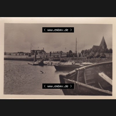 Alte Foto-Ansicht DDR Bezirk Rostock, Kreis Wismar, Gemeinde Insel Poel 1955 Insel Poel, Kirchdorf. Alte Fotos mit Ansichten der DDR Bezirk Rostock, Kreis Wismar der Insel... Sammlung