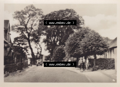 Alte Foto-Ansicht DDR Bezirk Rostock, Kreis Wolgast, Insel Usedom Ostseebad Koserow 1956, 4. Hauptstraße. Altes Foto der DDR... Sammlung