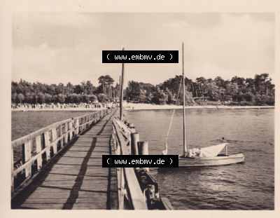 Ostseebad Lubmin 1961, 2. An der Seebrücke Sammlung