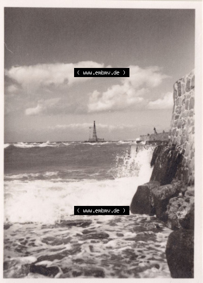 Warnemünde, 10 Fotos von Wolfhard Eschenburg 1962, Unbezeichnetes Foto 6 Sammlung