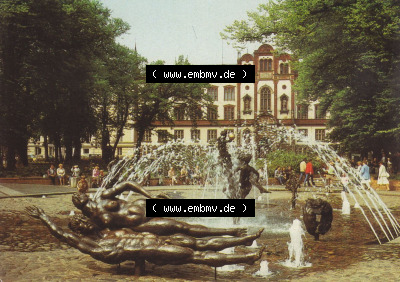 Hansestadt Rostock Brunnen der Lebensfreude, Wilhelm-Pieck-Universität, zum herunterladen freigegeben Sammlung