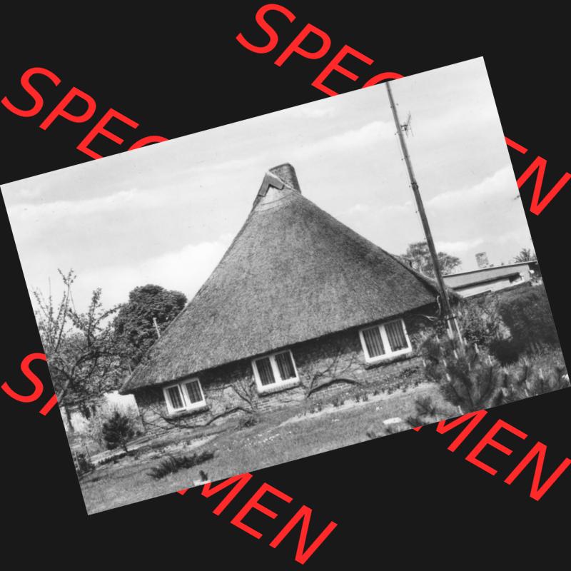 Ansichtskarte mit Ansicht der DDR Bezirk Rostock, Kreis Rügen, DDR Ostseebad Baabe 1983, Fischerhaus in Baabe. Ansichtskarten Sammlung Ostseebad Baabe auf der Insel Rügen... Sammlung