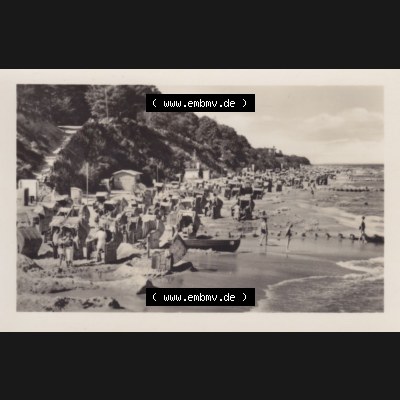 Alte Foto-Ansicht DDR Bezirk Rostock, Kreis Wolgast, Insel Usedom Ostseebad Koserow 1956, 4 Koserow a. Usedom. DDR Bezirk Rostock, Kreis Wolgast, Ostseebad Koserow... Sammlung