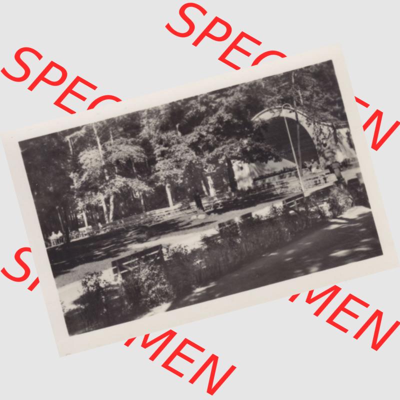 Alte Foto-Ansicht DDR Bezirk Rostock, Kreis Wolgast, Insel Usedom Ostseebad Koserow 1956, 3 Pavillon, Koserow a. Usedom. DDR Bezirk Rostock, Kreis Wolgast,... Sammlung