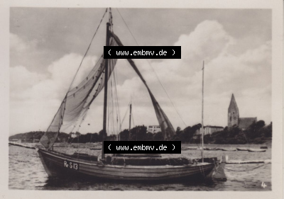 Ostseebad Rerik 1967, 4. Fischerboot im Hafen. Foto-Ansicht - Foto Handabzug vom Verlag Hans C. Schmiedicke Sammlung
