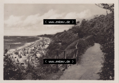 Ostseebad Rerik 1967, 6. Hochuferpromenade. Foto-Ansicht - Foto Handabzug vom Verlag Hans C. Schmiedicke Sammlung