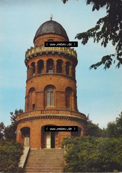 DDR Rugardturm Stadt Bergen auf Rügen, alte Ansichtskarte, Farbige Ansichtskarte bzw. Postkarte aus DDR-Zeiten, Insel Rügen... Sammlung