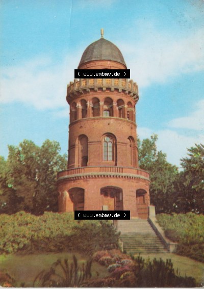 DDR Rugardturm Stadt Bergen auf Rügen, alte Ansichtskarte, Farbige Ansichtskarte bzw. Postkarte aus DDR-Zeiten, Insel Rügen... Sammlung