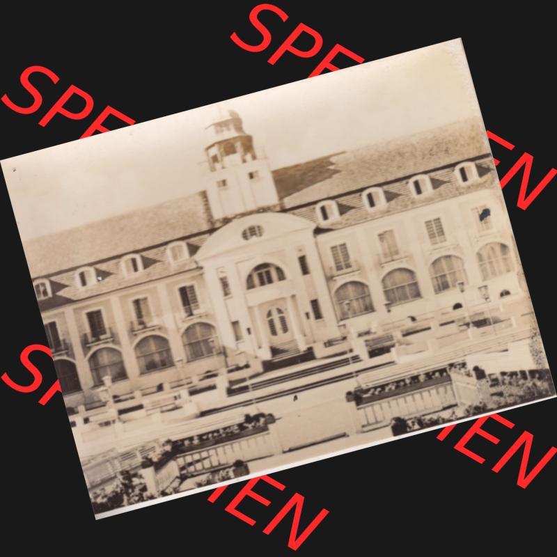 Altes Foto aus DDR Bezirk Rostock, Kreis Rügen, Ostseebad Binz 1959, 2107 Kurhaus in Binz. Digitales Bildmaterial von Fotos aus der DDR, der Deutschen Demokratischen... Sammlung