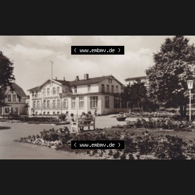 Alte Foto-Ansichten DDR Bezirk Rostock, Kreis Bad Doberan, Ostseebad Kühlungsborn 1971, 8. Ostsee-Hotel. Altes Foto der DDR Bezirk Rostock, Kreis Bad Doberan,... Sammlung
