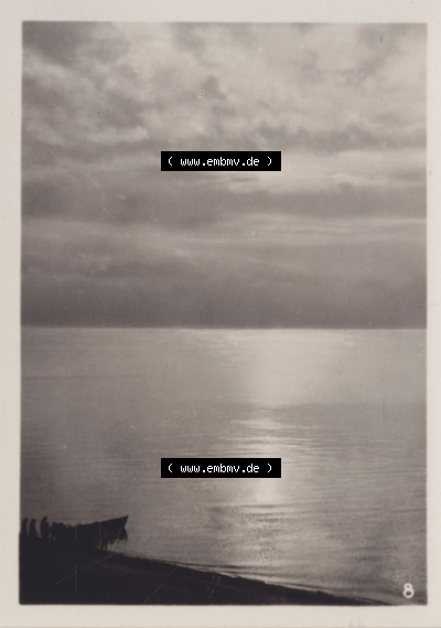 Ostseebad Rerik 1967, 8. Sonnenuntergang. Foto-Ansicht - Foto Handabzug vom Verlag Hans C. Schmiedicke Sammlung