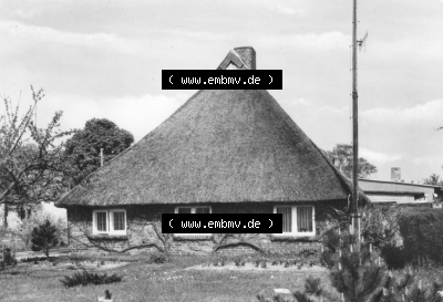 DDR Ostseebad Baabe 1983, Fischerhaus in Baabe Sammlung