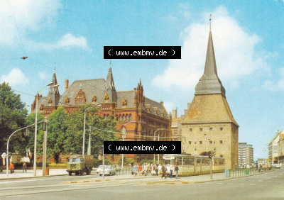 Hansestadt Rostock 1982, Rostocker Steintor, zum herunterladen freigegeben Sammlung