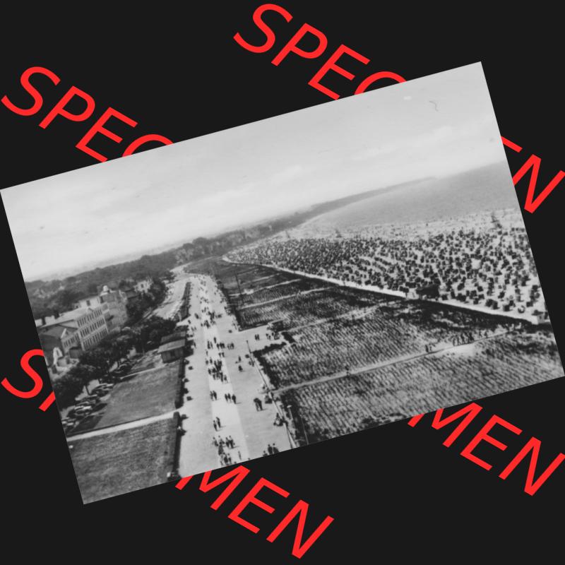 Foto mit Ansicht der DDR Bezirk Rostock, Stadtkreis Rostock, DDR Foto Rostock-Warnemünde 1962, 2. Foto von Rostock-Warnemünde, Heldge-Verlag KG - Köthen-Anh..... Sammlung