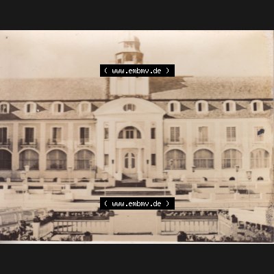 Altes Foto aus DDR Bezirk Rostock, Kreis Rügen, Ostseebad Binz 1959, 2107 Kurhaus in Binz. Digitales Bildmaterial von Fotos aus der DDR, der Deutschen Demokratischen... Sammlung