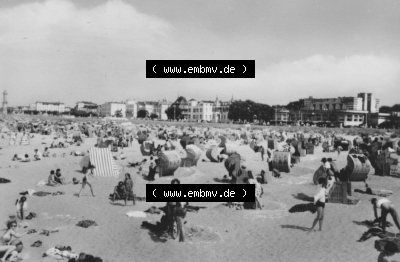DDR Foto Rostock-Warnemünde 1962, 3. Ansicht Rostock-Warnemünde, Heldge-Verlag KG - Köthen-Anh., zum herunterladen freigegeben Sammlung
