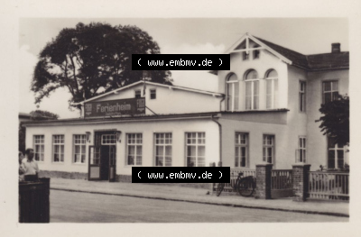 Insel Usedom Ostseebad Koserow 1956, 7 Ferienheim, Koserow a. Usedom, Heldge-Verlag KG, Köthen/Anhalt Sammlung