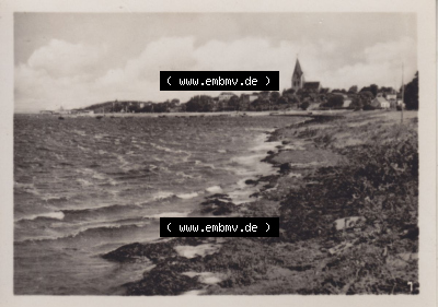 Ostseebad Rerik 1967, 1. Blick auf die Stadt. Foto-Ansicht - Foto Handabzug vom Verlag Hans C. Schmiedicke Sammlung