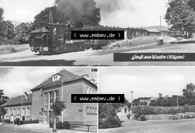 DDR Ostseebad Baabe 1984, Reichsbahn-Erholungsheim Ernst Kamieth Sammlung