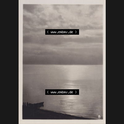 Altes Foto aus DDR Bezirk Rostock, Kreis Bad Doberan, Ostseebad Rerik 1967, 8. Sonnenuntergang. Foto-Ansicht - Foto Handabzug vom Verlag Hans C. Schmiedicke,... Sammlung