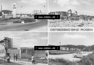 DDR Ostseebad Binz 1984, Ostseebad Binz auf Rügen, zum herunterladen freigegeben Sammlung