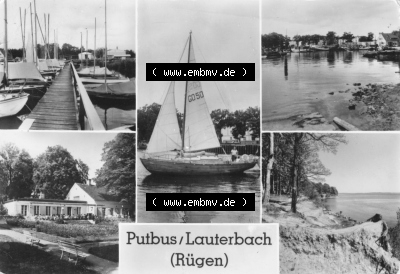 DDR Putbus 1981, Putbus - Lauterbach auf Rügen Sammlung