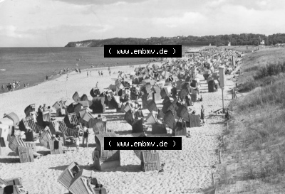 DDR Ostseebad Baabe 1983, Strand in Baabe Sammlung
